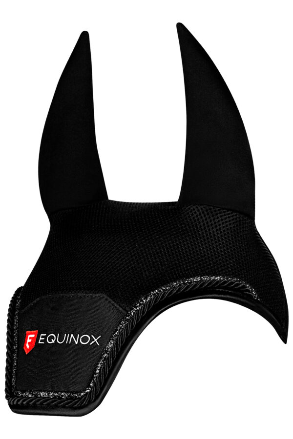 Nauszniki Equinox czarne krótkie